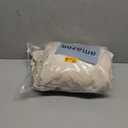 H.VERSAILTEX Velvet Stretch Couch Cushion Cover Plush Cushion Slipcover for Chair Loveseat Sofa Cushion Furniture Protector Seat Cushion Sofa Cover (3 Piece XL Sofa Cushion Covers, Cream)