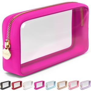 Makeup Bag for Women, Travel Cosmetic Organizer, Waterproof Toiletry Pouch