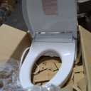 TOTO WASHLET C5 Electronic Bidet Toilet Seat with PREMIST and EWATER+ Wand Cleaning, Elongated, Cotton White - SW3084#01