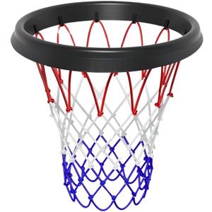 Portable Basketball Net Easy Install Throw-and-Attach System for Rimless Hoops, Durable & Lightweight Design for Indoor/Outdoor Play