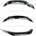 Rear Spoiler Compatible with 2018-2022 Honda Accord, R Style Duckbill Fits for 2018 2019 2020 2021 2022, Exterior Trunk JDM Highkick Wing Lip (Glossy Black)