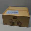 EDISHINE Bathroom Light Fixtures, Modern Wall Sconces Set of Two, Crystal Bathroom Vanity Llight, Indoor Lighting Fixtures Over Mirror, Black Wall Lamp for Bedroom