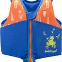 SwimSchool Kids Swim Trainer Vests for Toddlers Ages 2-6  Boys/Girls  Multiple Colors/Styles  Learn to Swim Floaties
