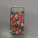 for iPhone Air Case Cute - Durable Shockproof 6.6 ft Drop Impact Phone Case - Funny Checkered Cherry Design for iPhone 17 Air (6.5") Clear