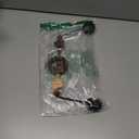 Toy Bar Compatible with Baby Bjorn Bouncer Toy Bar for Baby Bouncer, Durable Wooden Baby Bouncer Toy Bar Attachment, Rotatable Baby Sensory Toy (Natural Wood Colors)