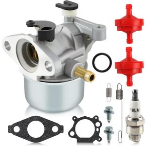 Carbhub 675 190CC Carburetor Kit for 6.25HP 6.75HP Push Mower 190CC 675 Series Engine Craftsman Troy Bilt TB230 725EX Toro 22 Recycler Lawnmower Carburetor 799866 790845 799871 796707 794304