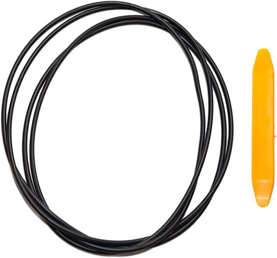 Car Sunroof Rubber Seal Strip Windshield Seal Strip Wind Noise Reduction Kit Anti-Dust Skylight Sealing Strip for Tesla Model Y with Installation Tool (for Model Y)