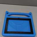 Fire HD 8 Kids Case with Stand and Handle for All-New Amazon Fire Tablets - SHREBORN Kid-Proof Case for 8th & 10th Generation (2022 & 2020 Release) - Blue