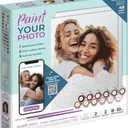 Paintable Pictures | Paint Your Photo by Number: Portraits Edition | Customizable Kit | Printable Canvas | Custom Paint by Number Technology