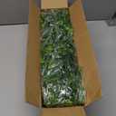 RECUTMS Artificial Hanging Plants 4pcs 33Inch Fake Wall Plant Faux Eucalyptus Leaves Ivy Swag UV Resistant Plastic Greenery Indoor Outdoor Home Garden Wedding Jungle Party Patio Office Shelf Decor