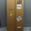 Long Cork Board for Wall, 36" x 12" Bulletin Board, Black