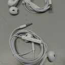 2 Pack Wired Earbuds/Wired Headphones with 3.5mm Jack Earphones[MFi Certified] with Microphone Volume Control Compatible for iPhone,iPad,iPod,Computer,MP3/4,Android Most 3.5mm Audio Devices (White)