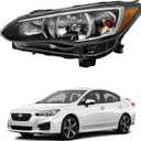WFLNHB Headlight Assembly Replacement for Subaru Impreza/Crosstrek 2017-2019 Headlights LH Set Driver Side 84001FL01A