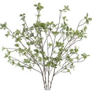 41 Artificial Greenery Stems, Long Fake Plant Twigs Faux Greenery Branches for Tall Vase Home Party Wedding Office Decor (4 Pcs)