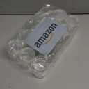 15 Pack 6oz Clear Plastic Jars Wide-mouth Storage Containers,Refillable Empty Containers for Dry Food,Dried Fruit,Seasoning and Honey Storage