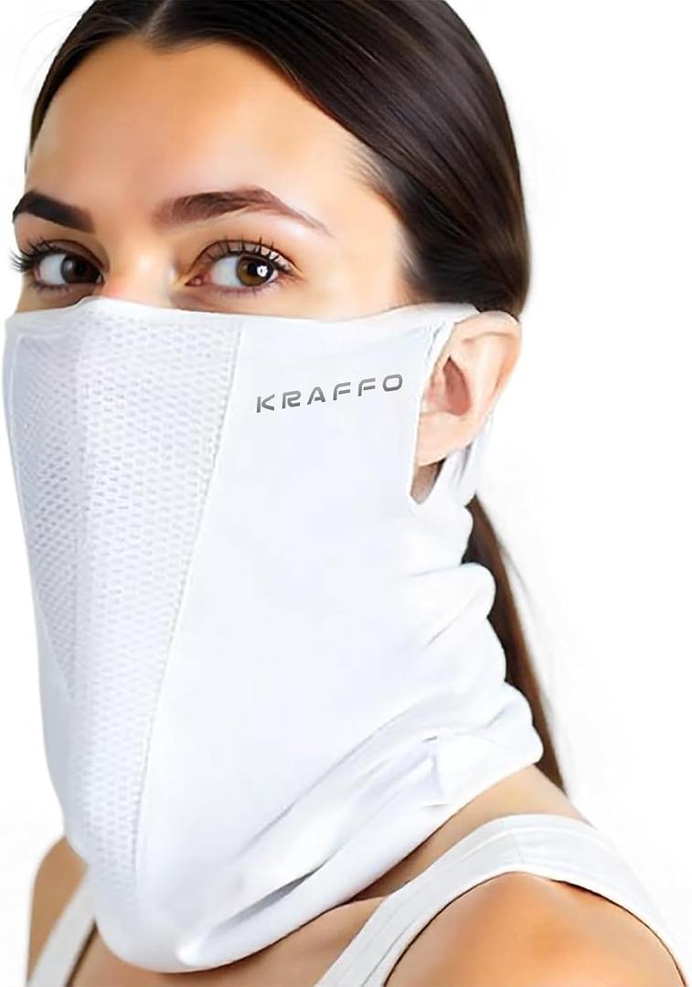 Ice Silk UV Neck Gaiter - UPF 50+ Cooling, Breathable & Stretchy Face Cover - Multi-Functional & Outdoor Sports