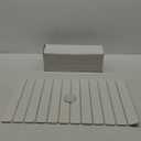 Extral Large Stone Dish Drying Mats for Kitchen Counter, 28"(L)16"(W) Quick Dry Dish Drying Mat, Collapsible Eco-Friendly Absorbent Diatomaceous Earth Mat for Dishes Cups, Match Any Countertop