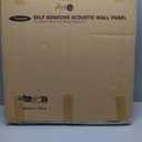 Art3d 6-Pack Self-Adhesive Acoustic Wall Panels for Home Dcor, 24 x 24 Inch Soundproofing Panels for Office Studio Bedroom - High Noise Absorption Polyester Fiber, White