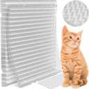Petfolio 12 Pack Scat Mat for Cats - 16 x 13 Inch Cat Spike Mat with 1 Inch Spike is A Perfect Pet Training Mat Device for Cat Repellent Indoor & Outdoor to Deter Cats & Other Animals for All Seasons