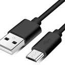 Micro USB Keyboard Charger Charging Cable Cord Compatible for Keyboard Cover, Rii, Fintie, logitech K800 Y-R0011, Corsair K57 K63 K83 & More Micro USB Wireless Keyboards (black)