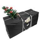 Christmas Tree Storage Bag Extra Large Waterproof Heavy Duty Storage Containers, Fits Up to Tall 7.5 ft Xmas Artificial Tree, 600D Oxford Xmas Holiday Tree Bag with Reinforced Handles Dual Zipper