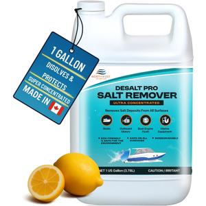 NORTHWEST ENTERPRISES Salt Remover Concentrate, 1 Gallon – for Boats & Cars