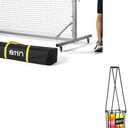 A11N SPORTS Pro Pickleball Net and Portable Pickleball Collector