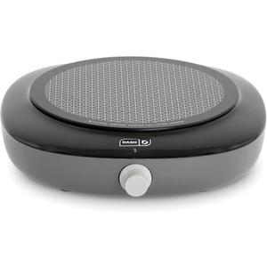 DASH Everyday Electric Cooktop with Infrared Heating, 5 Temperature Settings with Cord Storage, Perfect for RVs, Camping, Dorms, and Small Living Spaces - Graphite (One Size)