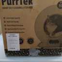 Petcove Automatic Self Cleaning Litter Box for Multiple Cats - PurrTek with Smart App (5GHz Wi-Fi), Triple Odor Control, Quiet Operation & Advanced Safety Sensors