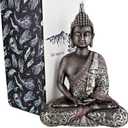 25DOL Buddha Statues for Home. 7.3" Buddha Statue (The Final Meditation). Collectibles, Figurines. Meditation, Spiritual Living Room, Yoga Zen Decor. Hindu and East Asian Decor
