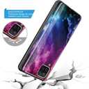 Phone CASE for Samsung Galaxy A12 Case/A12 5G/SM-A125, Slim Art Graphic Design Anti-Scratch Shook-Proof Hybrid PC TPU Bumper Armor Cute Girl Women Drop Protective Cover Grey White Pink Flower