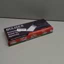 HULISEN Stainless Steel Large Grill Spatula - 6 x 5 Inch Heavy-Duty Metal Spatula with Cutting Edges, Kitchen Griddle Accessories, Smashed Burger Turner Scraper for BBQ Grill and Flat Top Griddle