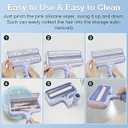 Pet Hair Removal Tool: New Upgraded Pet Hair Remover with Fur BinReusable Lint Roller for Pet HairCat and Dog Hair Remover for Couch, Furniture, Carpet, Clothes, Car Seat  Essential for Pet Owners