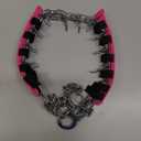 No Pull Collar with Quick Release Buckle for Small Medium Large Dogs (S (14-17" Neck, 2.25mm), Pink)