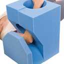 Procare Elevating Foam Cushion Arm Rest Support Pillow: Inclined Wedge, One Size Fits Most, 1 Count