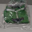 FUAMEY Dog Coat for Medium Dogs, Waterproof Dog Winter Jacket with Harness Built in Puppy Cold Weather Coats Reflective Pet Vest with Zipper Warm Fleece Dogs Snowsuit Windproof Green M (M(chest:21in))