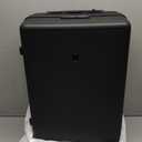 LEVEL8 Hard Shell Carry on Luggage Airline Approved, Carry-on Suitcases with Wheels, Lightweight Luminous Textured Hardside Travel Bag with Tsa Lock, 20 Inch, Black