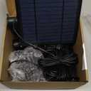 APONUO Metal Solar Spot Lights Outdoor with 9.8ft Cable Solar Powered Landscape Lighting Low Voltage IP65 Waterproof Auto On/Off for Outside Garden Yard Landscape Pathway Garage-Warm White(1-in-1)