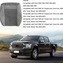 SecosAutoparts Driver & Passenger Side Bottom & Top Lean Back & Foam Cushion Replacement Cloth Seat Cover Gray Compatible with Ford F250 F350 F450 F550 2003 2004 2005 2006 2007