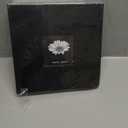 Popotop Photo Album 4x6 200 Photos with Writing Space, Leather Cover Album with Display Picture Window, Photo Book for Wedding Family Baby Gift (Classic Black)