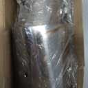 Dsycar Universal 1.5-2.25 Inch Adjustable Inlet Exhaust Tips, Bolt-On Design Chrome Plated Stainless Steel Exhaust Tailpipe Tips (Silver Curved)