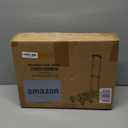 Folding Hand Truck500lbs, Portable Heavy Duty Dolly Cart, 6 Wheels Collapsible Luggage Cart with 2 Elastic Ropes - Compact Trolley Cart for Easy Moving - Ideal Hand Cart for Travel and More (17, Orange)