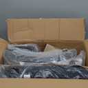 TRALT Office Chair - Ergonomic Office Chair with Back Support, Computer Chair - Home Office Desk Chairs, 330lbs Wide Seat Big and Tall Office Chairs with Headrest, Comfy Desk Chairs (White Black)