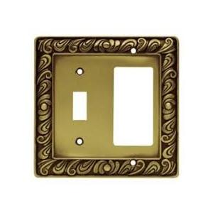 Franklin Brass Paisley Single Switch and Decorator/GFCI Wall Plate