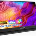 FANGOR Portable Monitor, 15.6" FHD 1080P Travel Monitor for Laptop, Ultra-Slim HDR IPS Computer Gaming Display, USB-C HDMI Screen Extender with Smart Cover for Laptop PC Phone Mac Xbox PS4/5 Switch