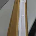 LOTUS & WINDOWARE Cordless Mini Blind, 1" Vinyl Slats, 48" Wide x 72" Long -White, Window Blinds for Home and Office, Interior Door Blinds - Light Filtering