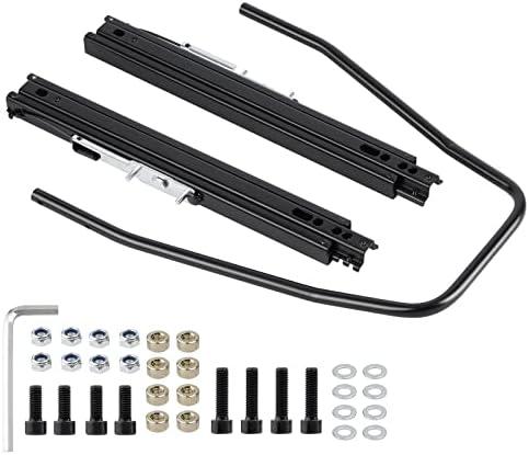 Racewill Seat Slider , Seat Mounting Track Assembly Kit , Compatible with NRG Sparco and Most Aftermarket Seats