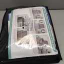 TAOCOCO Recliner Cover 4-Pieces, Recliner Stretch Sofa Slipcover, Recliner Cover 1 Seat, Couch Protector Soft, Furniture Protector Covers with Elastic,Chair Covers Jacquard Pattern (Black)