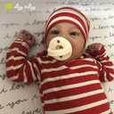 2 x Itzy Ritzy Silicone Pacifiers for Newborn - Itzy Soother Pacifiers Feature Collapsible Handle & Two Air Holes for Added Safety; For Ages Newborn and Up, Set of 2 in Buttercream & Toast (0-6 Month)