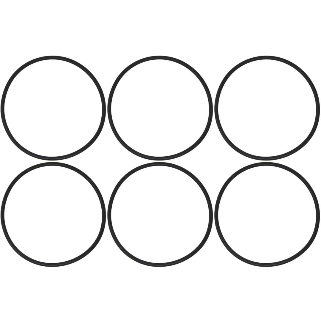 O-Rings Compatible with APEC 3.5 Inch O-Rings for APEC Ultimate and Essence Series Reverse Osmosis Water Filters, Version B (6-Pack)
